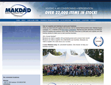 Tablet Screenshot of makdad.com